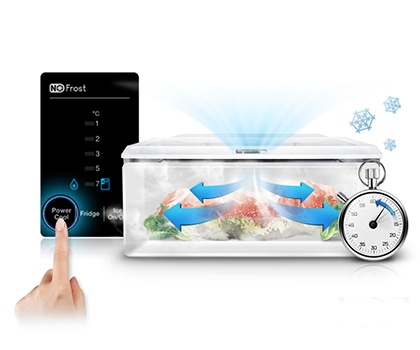 Fast food and beverage cooling for unprepared events