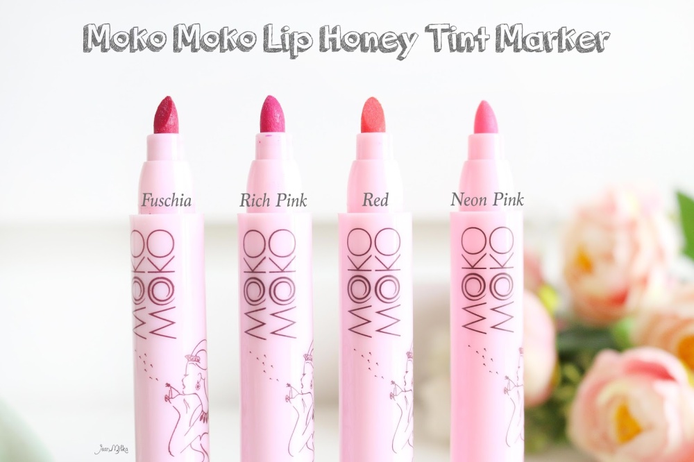 Moko Moko Lip Honey Tint Marker Lip Tint Bibir Rich Pink