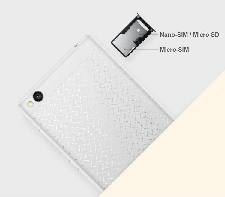 2016 New Xiaomi Phone Xiaomi Redmi 3 ( Hongmi 3 ) Qualcomm Snapdragon 616 Octa Core 1.5GHz Android 5.1 Metal Smart Phone