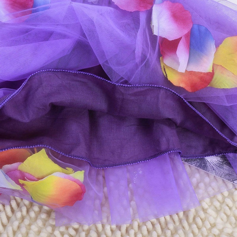 PALIGHT The Little Girl Gaun Renda Bunga These Butterflies 