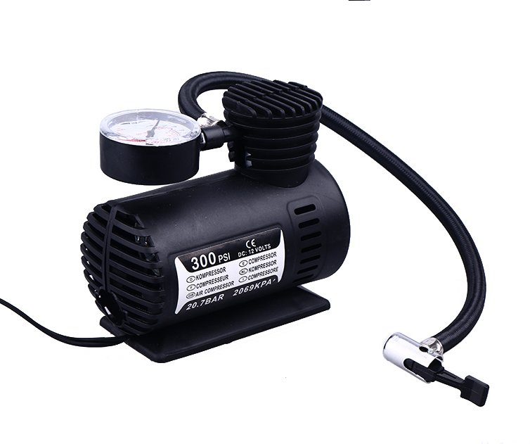 Portable Mini Car Air Compressor 300 PSI - Pompa Angin Ban 