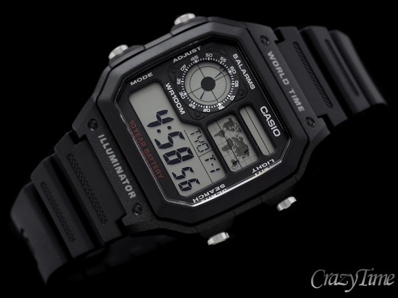 tali jam casio illuminator