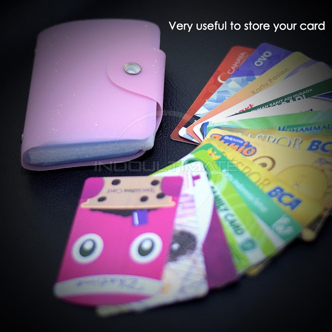 PREMIUM Korean Card Wallet 26 Slot /Dompet Kartu ATM/credit card OR 92-