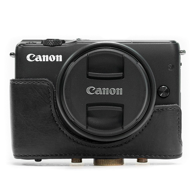 Jual Canon  EOS M10 M100  M200 Leather Bag Case Tas  