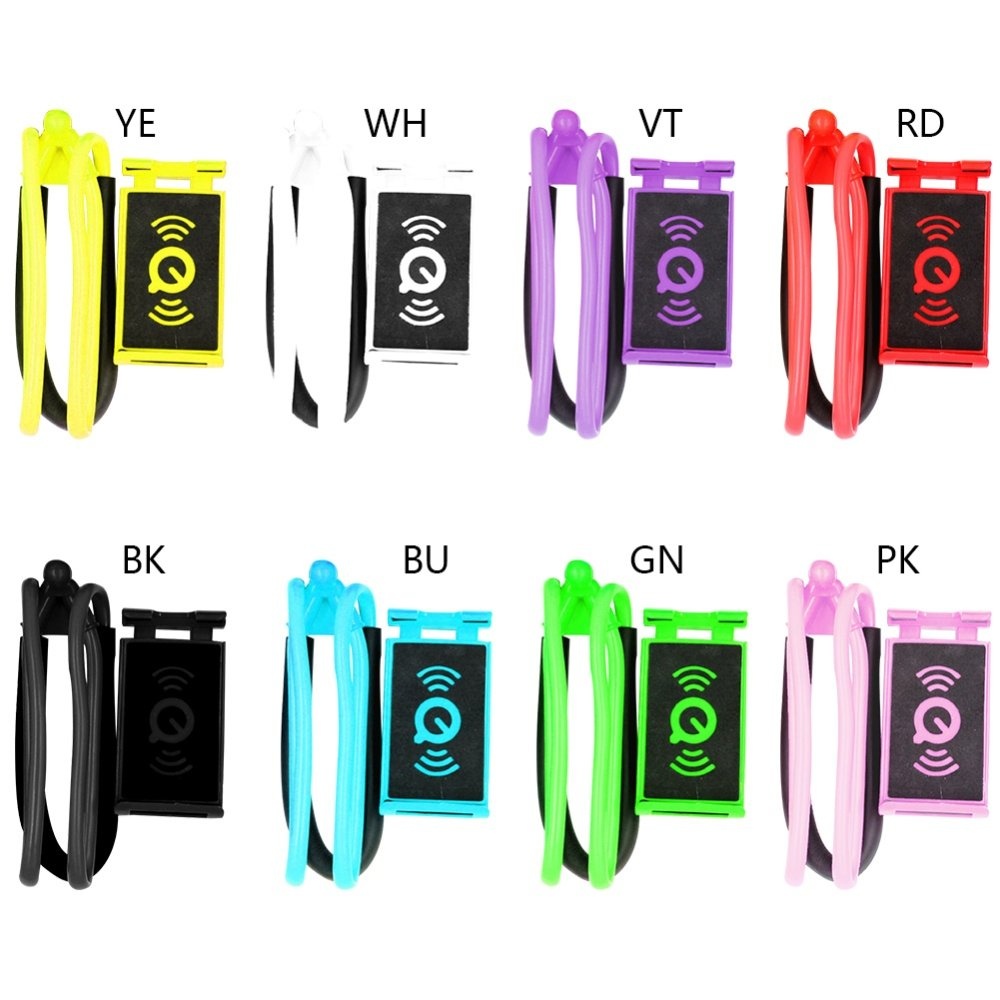 Aimons – Holder HP Leher / Universal Flexible Lazy Hanging on Neck Phone Holder 360° Rotating Bracket for iPhone and Android / Lazy Neck Holder Smartphone ...