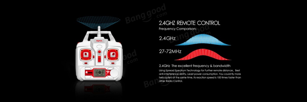 Syma X8HG 2.4G 4CH 6Axis FPV Wifi With 0.3MP HD Camera RC Quadcopter