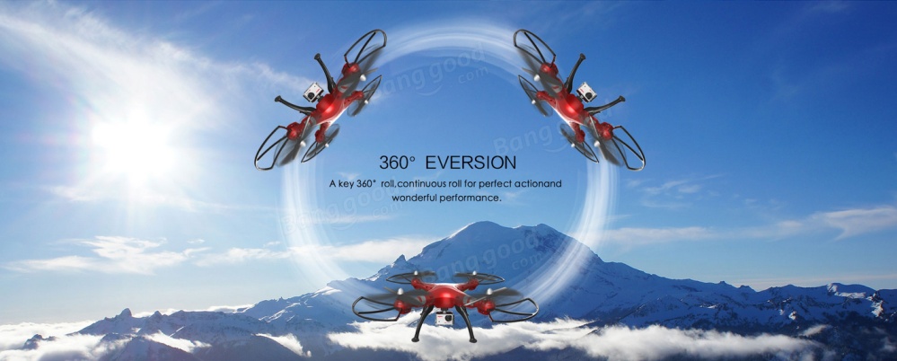 Syma X8HG 2.4G 4CH 6Axis FPV Wifi With 0.3MP HD Camera RC Quadcopter