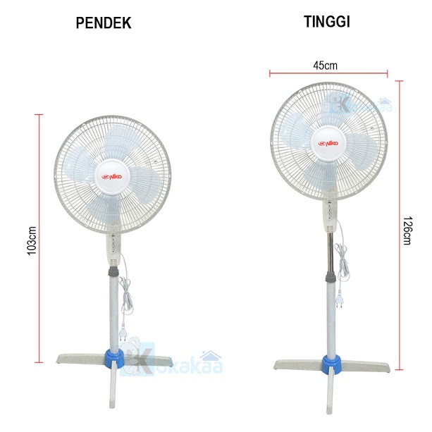 Niko Kipas Angin Meja Deskfan 9 Nkd 9 - Smart4K Design Ideas