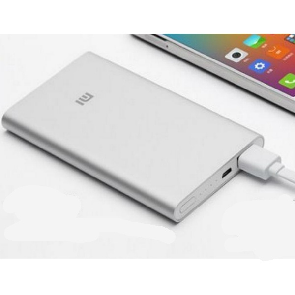 Original XIAOMI 5000mAh Ultra Thin 9.9mm Power Bank For Mobile Phone